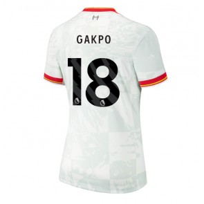 Liverpool Cody Gakpo #18 Rezervni Dres za Ženska 2024-25 Kratak Rukavima